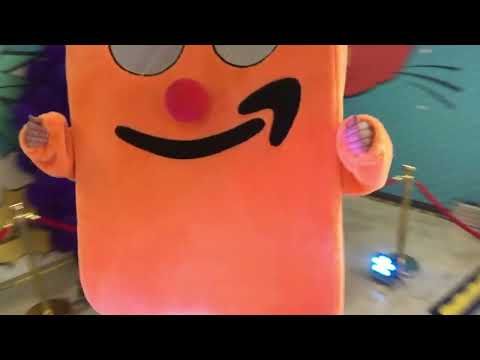 360 photo booth camera arm recording guests at an event