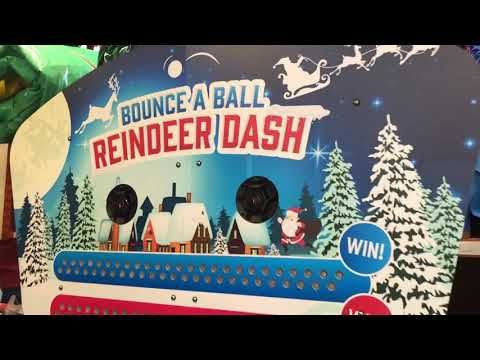 Bounce a Ball Reindeer Racing in action