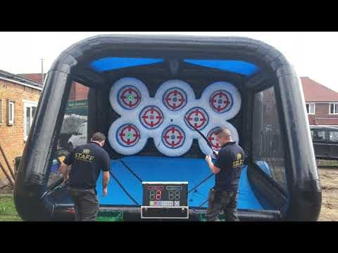 Interactive Archery Arena in action