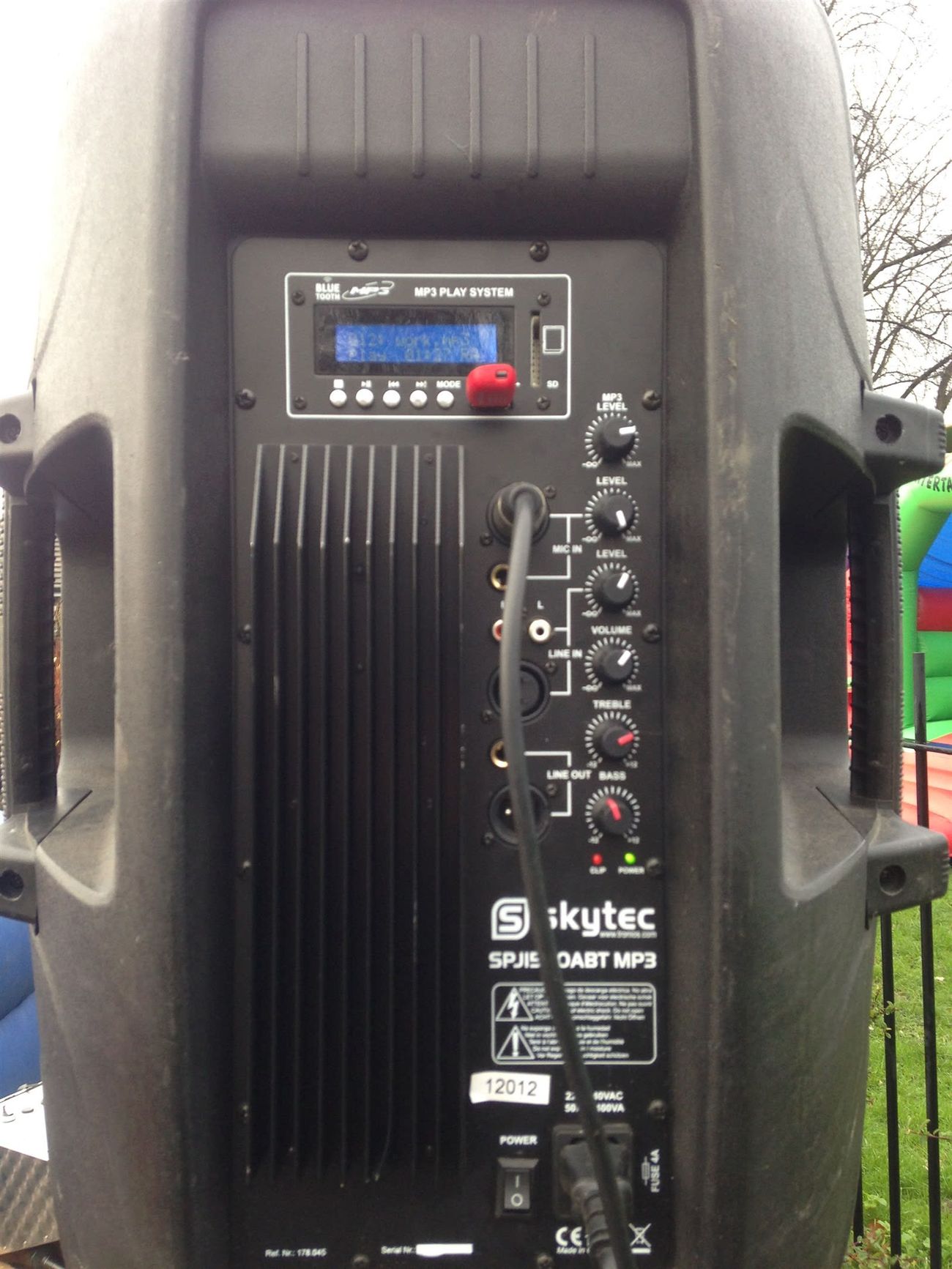 15" PA Speaker Bluetooth 800W Stand Alone
