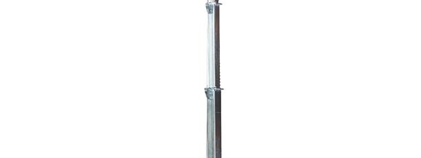 Stephill SLT5000 lighting tower with four LED floodlights on a 5.4m telescopic mast