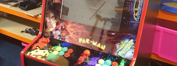 RetroCab multigame cabinet with Pac-Man artwork
