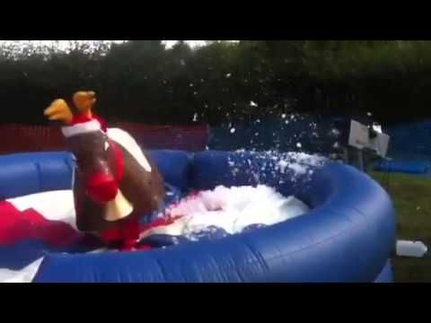 Rodeo Christmas Pudding in action