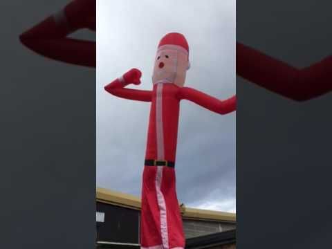 Santa Sky Dancer in action